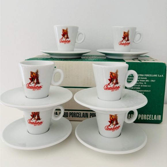 Barbera Coffee Espresso Cups Set - Picture 1 of 5